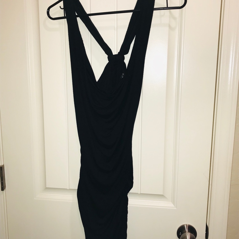 Reversible black dress